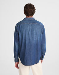 Denim Button-Up Shirt in Chambers Wash CHAMBERS WASH