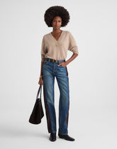 Madewell x Kaihara Denim Pieced Barrel-Leg Jean ENRIGHT WASH
