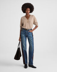 Madewell x Kaihara Denim Pieced Barrel-Leg Jean ENRIGHT WASH