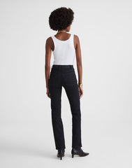 The Petite Longline Straight Jean BLACK FROST