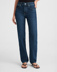 The Longline Straight Jean MCKINNEY WASH