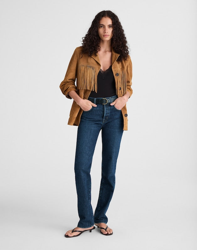 The Longline Straight Jean MCKINNEY WASH