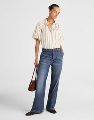 The Low-Slung Baggy Jean in Airy Denim LINDEWOOD WASH