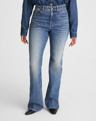 The Curvy Vintage Flare Jean BOUVIER WASH