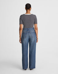 The Curvy Perfect Vintage Wide-Leg Jean HARVEY WASH