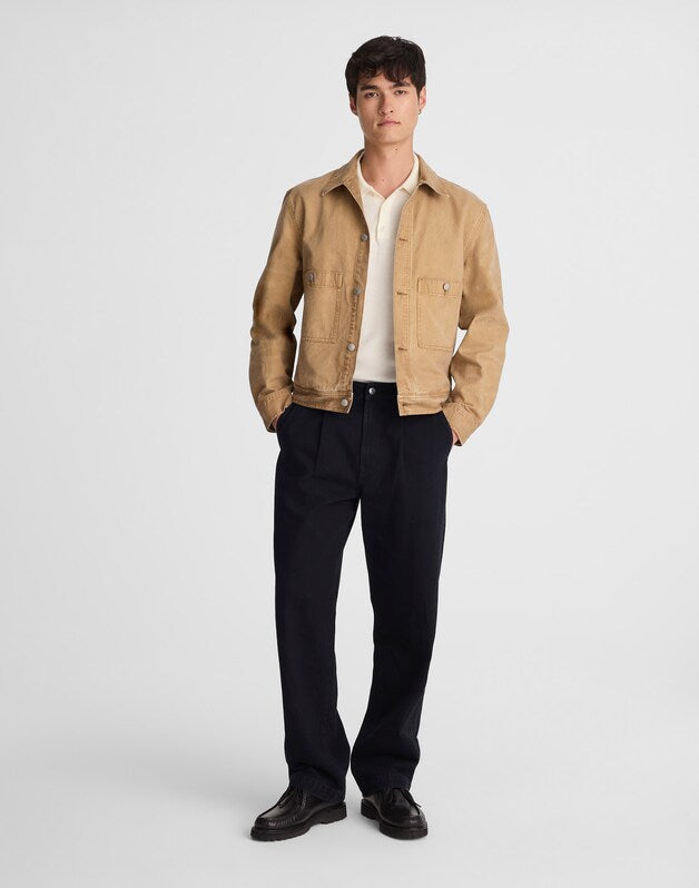 Pleated Denim Pants MAYNARD WASH