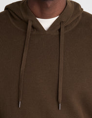 Knit Hoodie DARK MOCHA