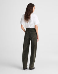 The Balloon Pant in Corduroy GRAPHITE GREEN