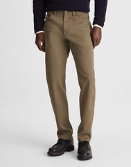 Athletic Slim Pants in Allday Twill RAW UMBER