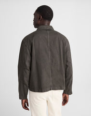 Patch-Pocket Work Jacket SOFT CHARCOAL