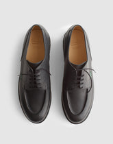 Paraboot Chambord Leather Derby Shoes BLACK