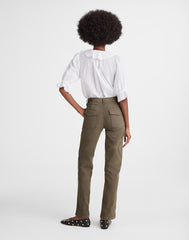 Utility Straight-Leg Pants FADED OLIVE
