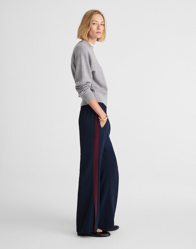 Pull-On Bootcut Track Pant CLASSIC NAVY