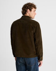 Zip-Front Jacket in Corduroy EXPEDITION GREEN