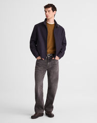 Harrington Jacket in Wool Blend CLASSIC NAVY