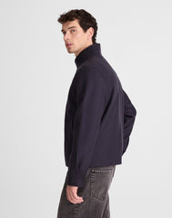 Harrington Jacket in Wool Blend CLASSIC NAVY