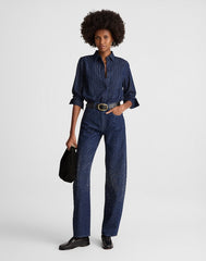 The Balloon Jean in Rinse Wash RINSE WASH