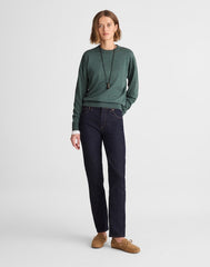 The Jules Slim-Straight Jean in Rinse Wash RINSE WASH
