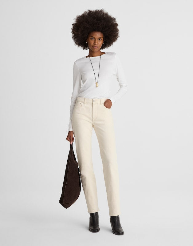 The Jules Slim-Straight Jean VINTAGE CANVAS