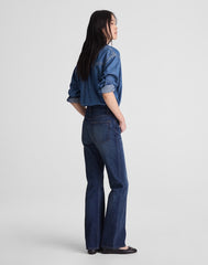 Relaxed Bootcut Jeans in Japanese Denim NORTHVALE WASH