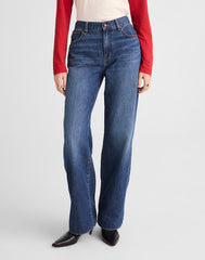 The Perfect Vintage Wide-Leg Jean in SoftDrape MOFFAT WASH
