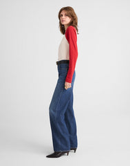 The Perfect Vintage Wide-Leg Jean in SoftDrape MOFFAT WASH