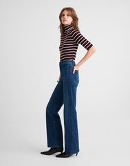 The Tall Emmett Wide-Leg Jean NIGHTHAWK WASH