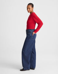 Curvy Low-Slung Baggy Jeans in McKinney Wash MCKINNEY WASH