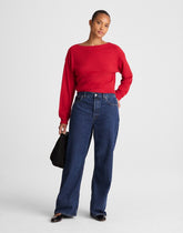 Curvy Low-Slung Baggy Jeans in McKinney Wash MCKINNEY WASH