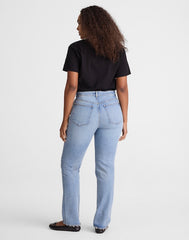 The Curvy Longline Straight Jean RAEBROOK WASH