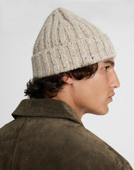 Ribbed Beanie OATMEAL