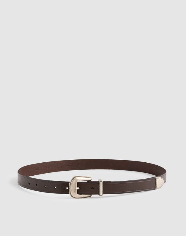 Western Belt DARK COFFEE