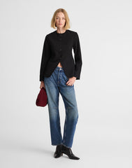 The Nolita Cutaway Blazer BLACK