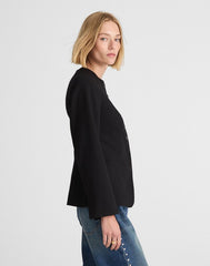 The Nolita Cutaway Blazer BLACK