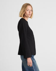 The Nolita Cutaway Blazer BLACK