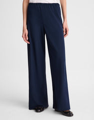 Pull-On Pants in Crepe CLASSIC NAVY