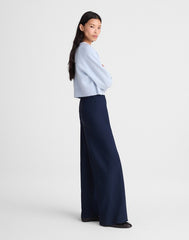 Pull-On Pants in Crepe CLASSIC NAVY