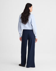 Pull-On Pants in Crepe CLASSIC NAVY