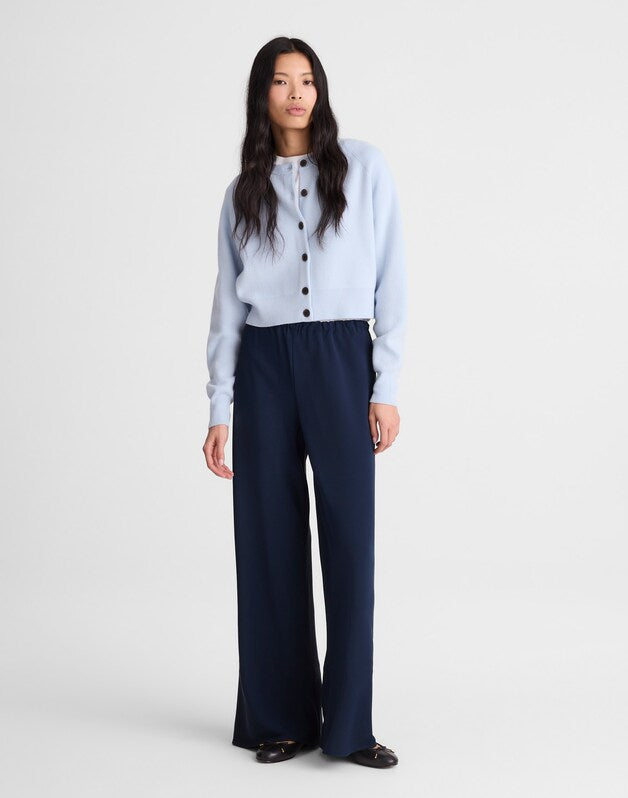 Pull-On Pants in Crepe CLASSIC NAVY