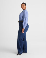 The Plus Emmett Wide-Leg Jean NIGHTHAWK WASH