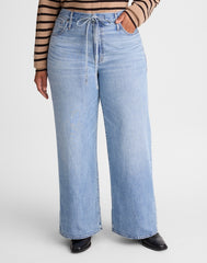 The Plus Ultimate Wide-Leg Jean in Airy Denim RAEBROOK WASH