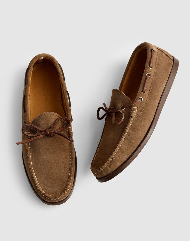 Madewell x EASYMOC Camp Moc Moccasin BROWN