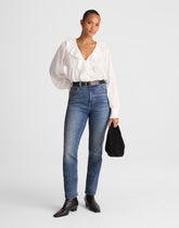 The Petite Curvy Pencil Jean CONCHO WASH