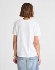 Alexa Chung for Madewell Tourist Tee WHITE