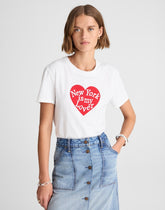 Alexa Chung for Madewell Tourist Tee WHITE