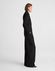 Alexa Chung for Madewell Tux Jumpsuit JET BLACK