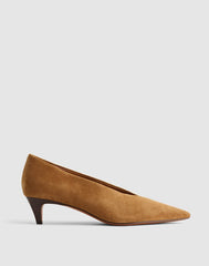 The Emilie Glove Pump GLAZED WALNUT
