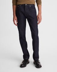 The Slim Straight Jean in Comfort Selvedge RINSE