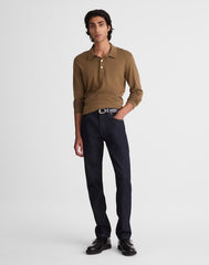 The Slim Straight Jean in Comfort Selvedge RINSE