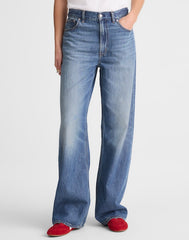 Low-Slung Baggy Jeans in Airy Denim PICKETT WASH